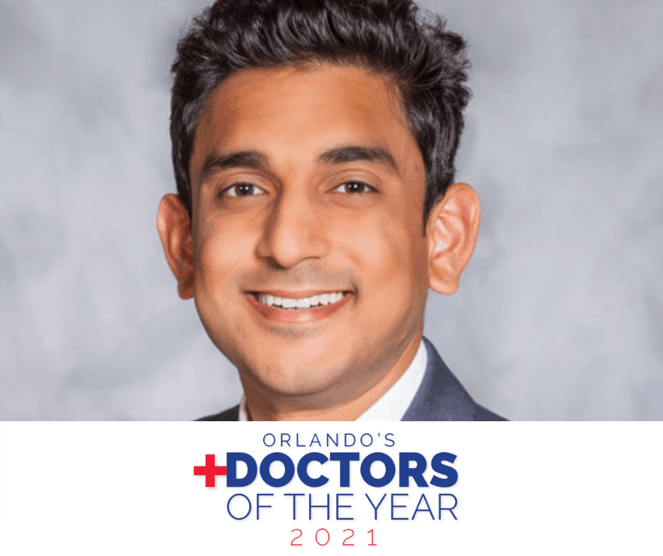 Dr. Chetan Patel Selected as Orlando's Doctor of the Year 2021
